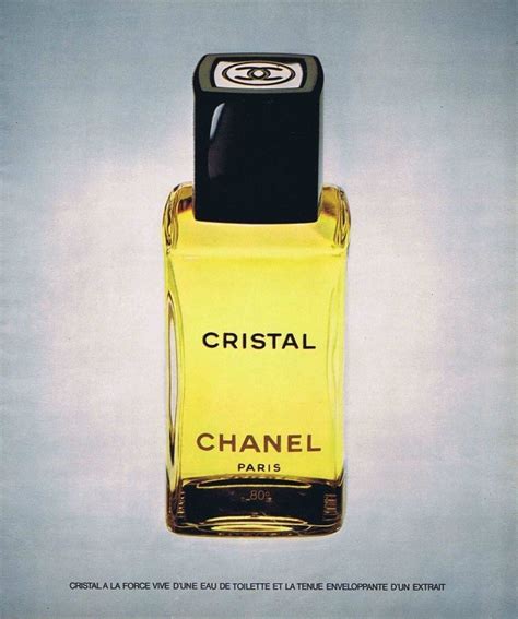 flacon cristal chanel|cristalle eau de toilette.